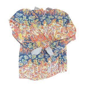 J. McLaughlin Wallflower Button Down Shirt Floral